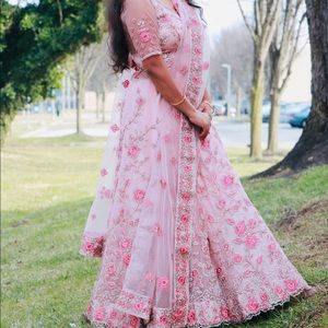 Wedding reception lehenga